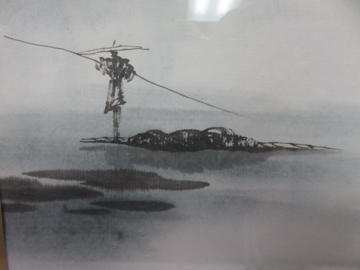 Asian Original Watercolor