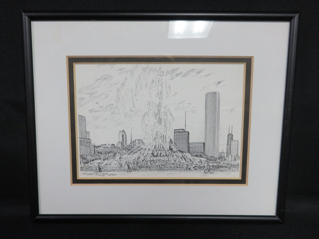 Buckingham Fountain Print