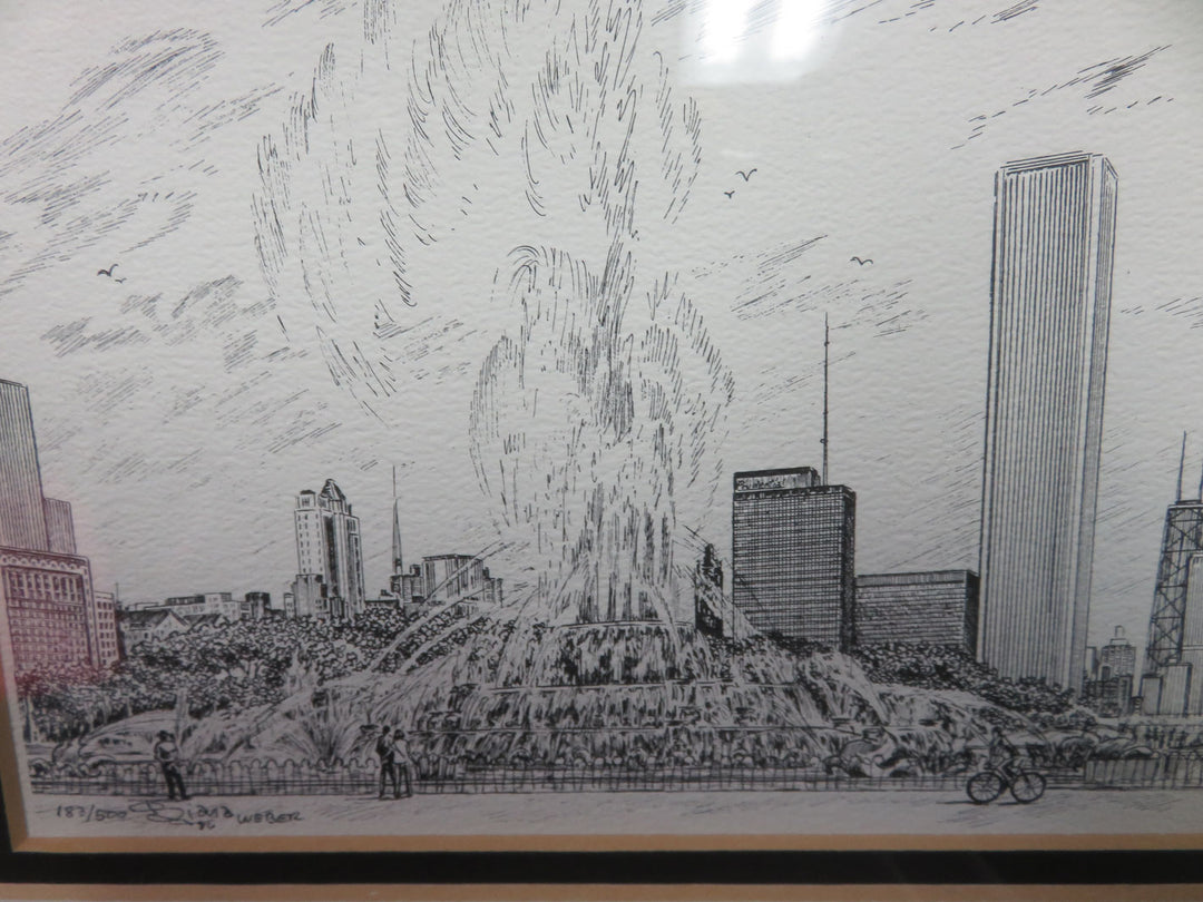 Buckingham Fountain Print