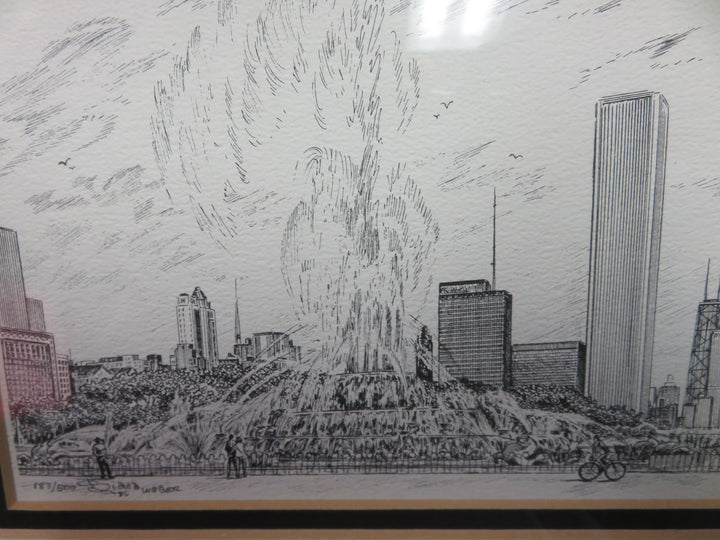 Buckingham Fountain Print