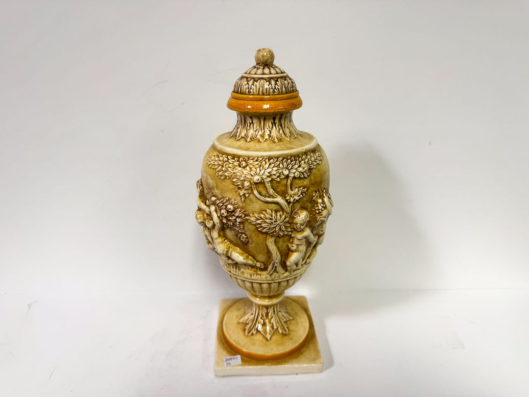 Urn Shaped Vase with Lid