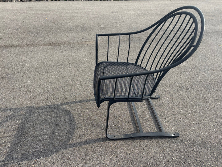Wrought Iron Bouncer Porch Chair