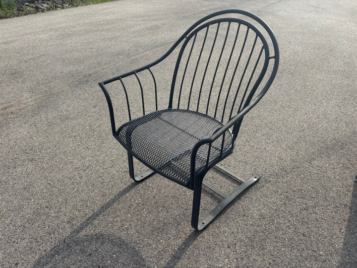 Wrought Iron Table & Five Chairs
