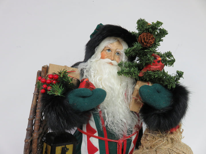 Lynn Haney Christmas Signed Santa