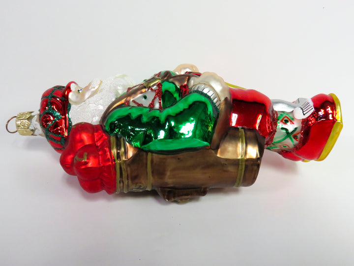 Kurt Adler Santa Ornament