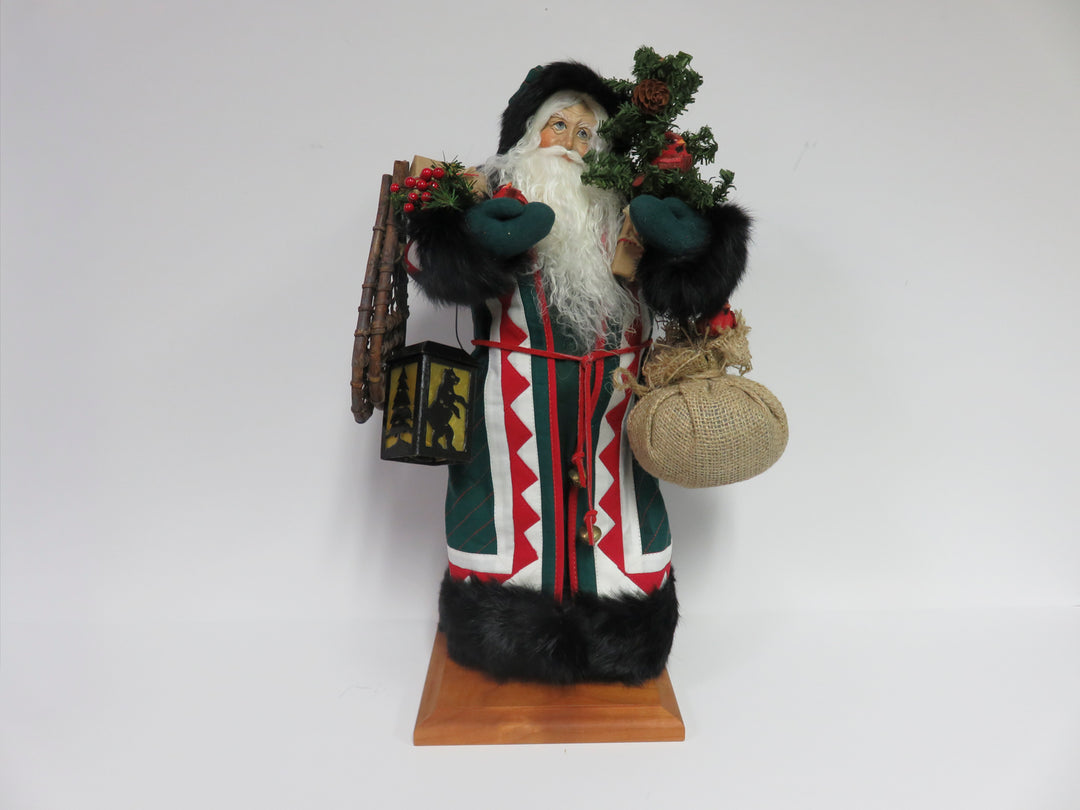 Lynn Haney Christmas Signed Santa