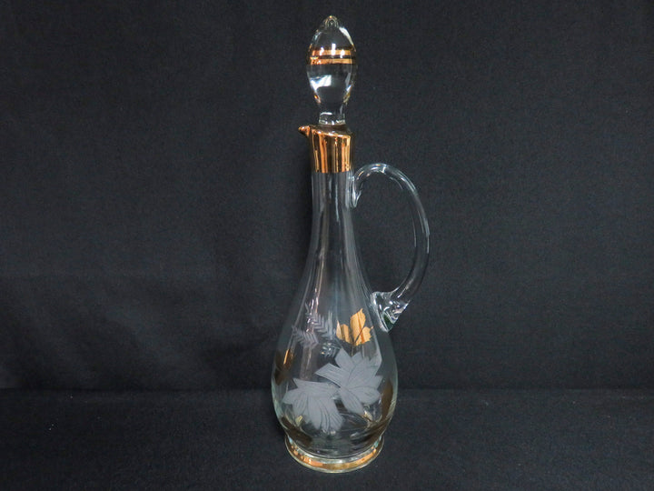 MCM Wine Glass and Decanter Set