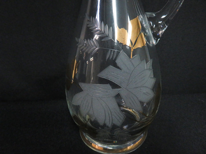 MCM Wine Glass and Decanter Set