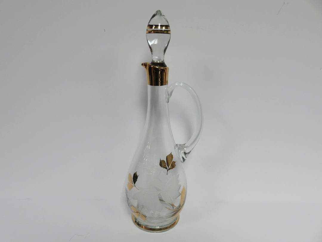 MCM Wine Glass and Decanter Set