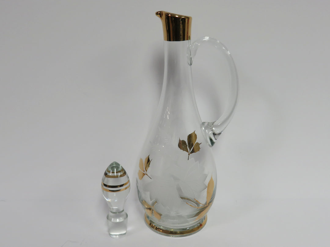 MCM Wine Glass and Decanter Set