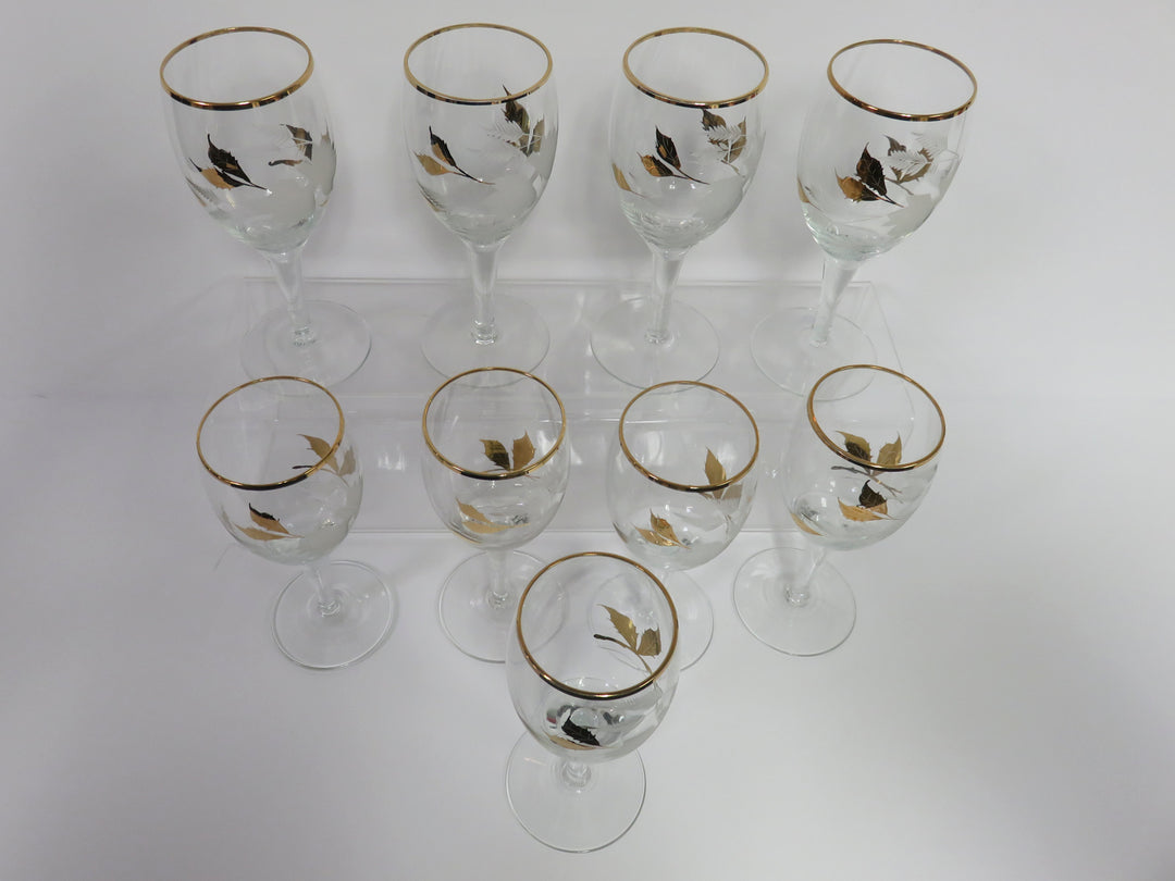 MCM Wine Glass and Decanter Set