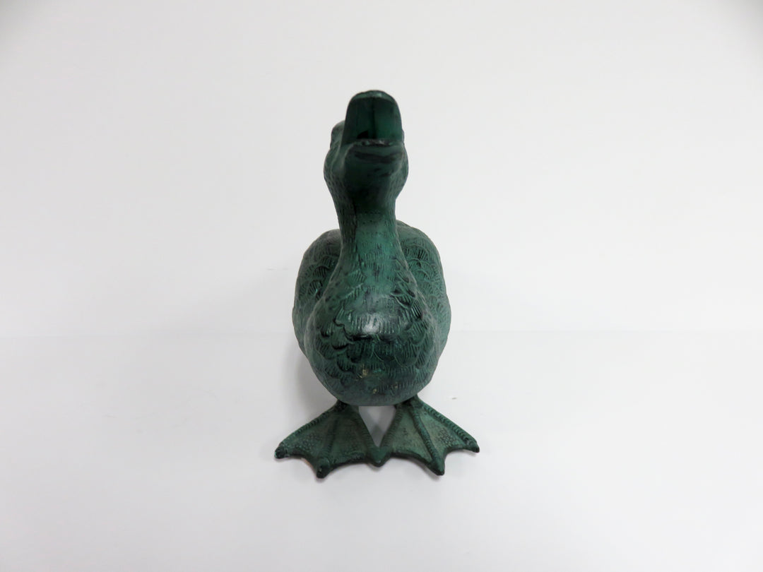Verdigris Duck Figurines