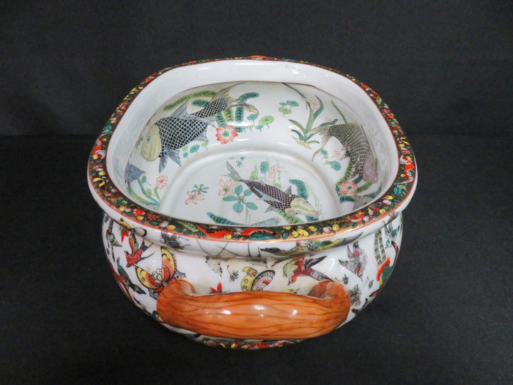 Chinese Porcelain Foot Basin