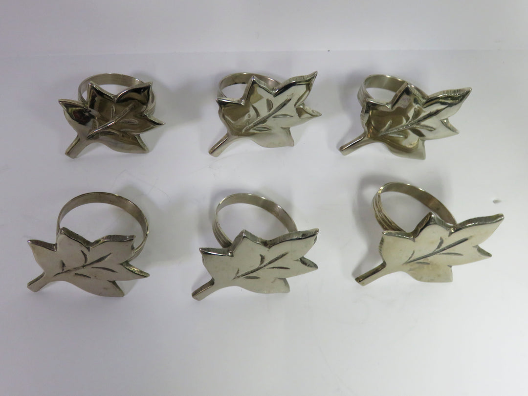 Leaf Napkin Rings