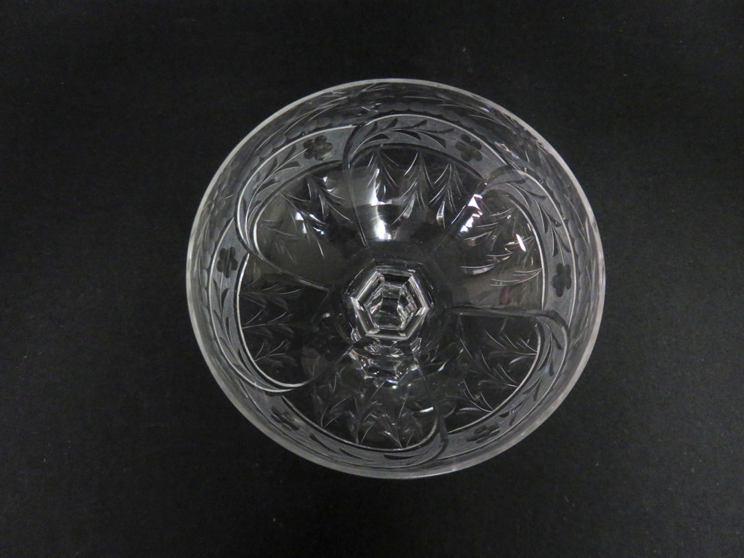 Etched Champagne Coupes