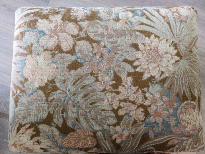 Crate & Barrel Arm Chair & Ottoman