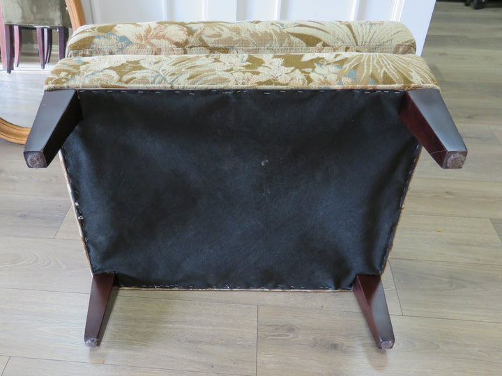 Crate & Barrel Arm Chair & Ottoman