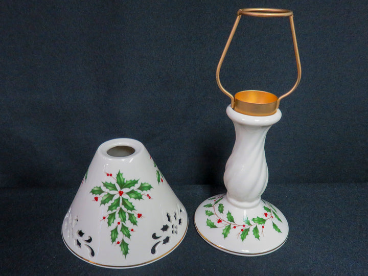 Lenox "Holiday" Candle Lamp