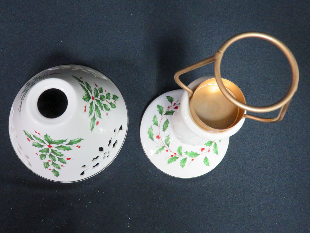 Lenox "Holiday" Candle Lamp