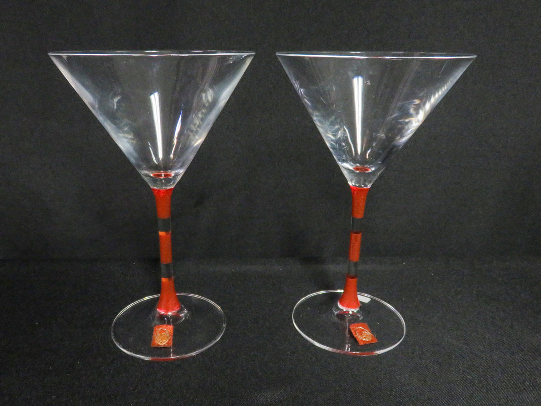 Painted Martini Glasses