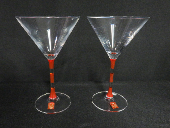 Painted Martini Glasses