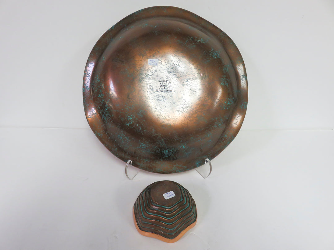 Nambe Copper Canyon Chip & Dip Set