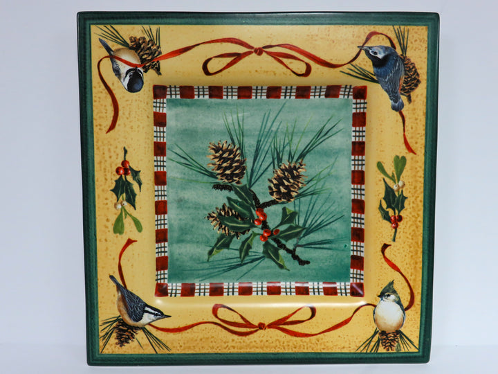 Lenox "Winter Greetings" Square Platter