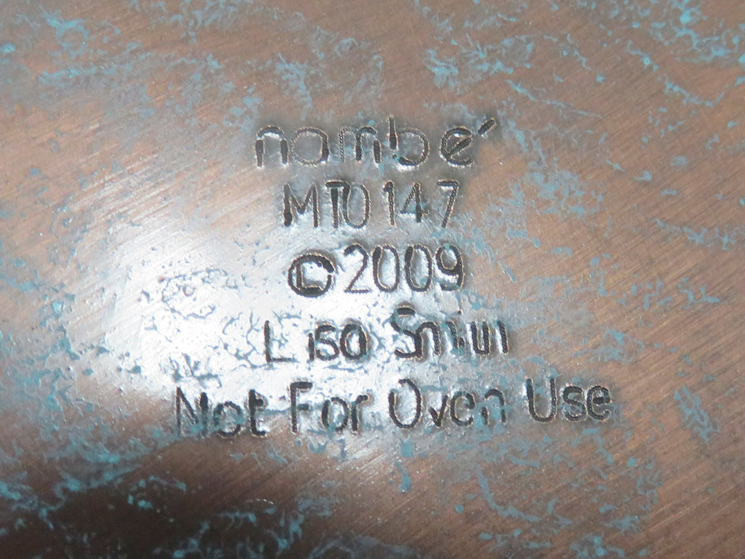 Nambe Copper Canyon Chip & Dip Set