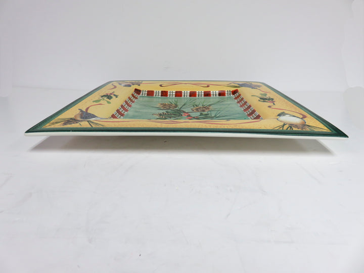 Lenox "Winter Greetings" Square Platter