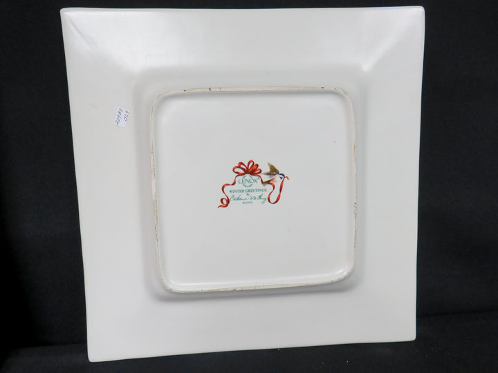 Lenox "Winter Greetings" Square Platter