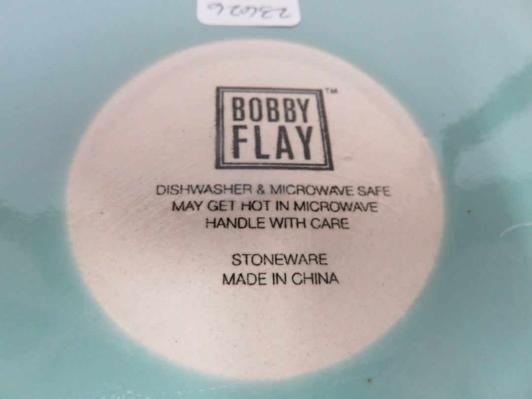 Turquoise Colored Serving Bowl