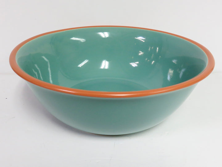 Turquoise Colored Serving Bowl