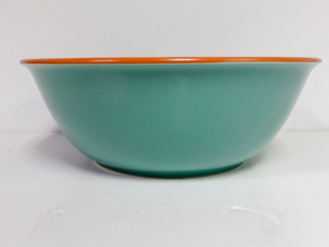 Turquoise Colored Serving Bowl