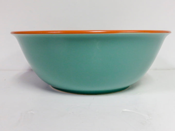 Turquoise Colored Serving Bowl