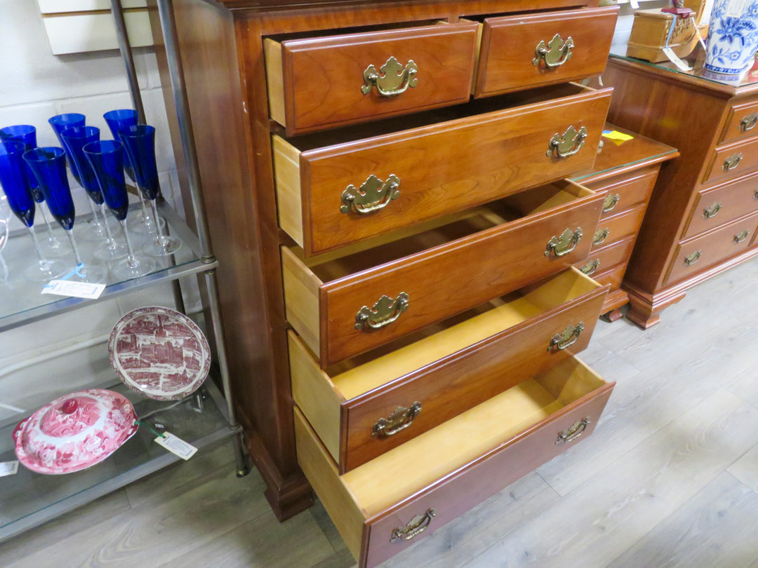 Ethan Allen Cherry Highboy