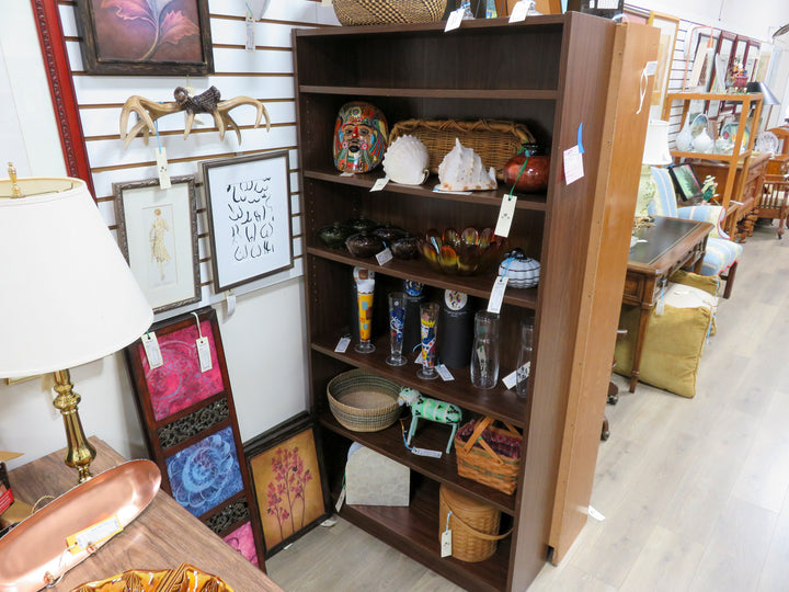 Dark Wood Bookcase