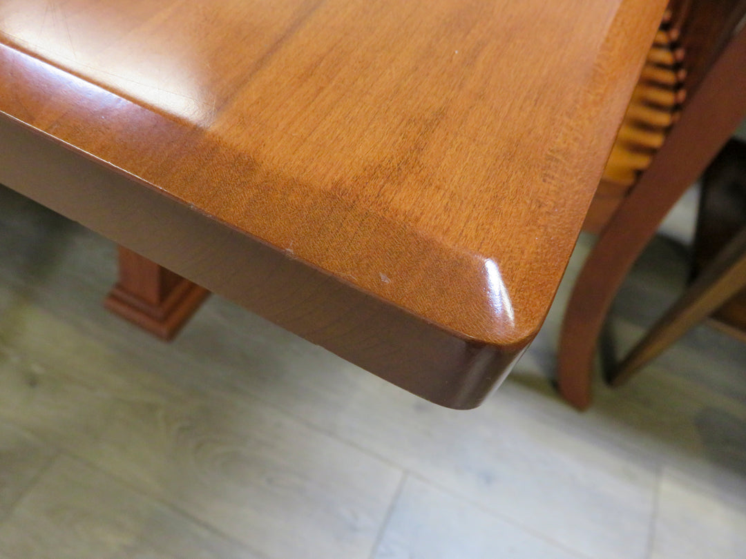 Mission Style Dining Table & Six Chairs