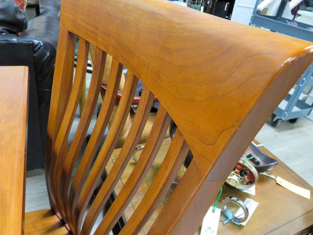 Mission Style Dining Table & Six Chairs