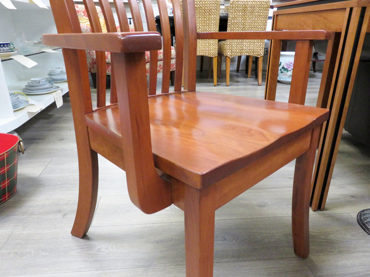 Mission Style Dining Table & Six Chairs