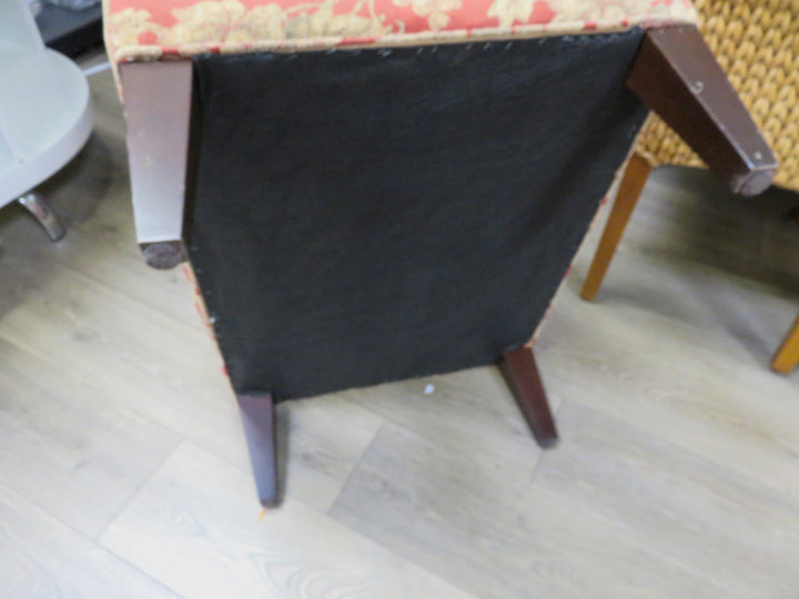 Crate & Barrel Arm Chair & Ottoman