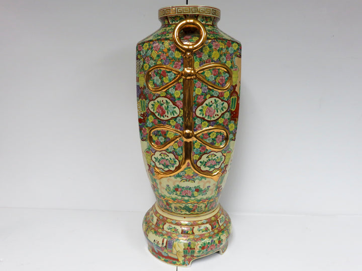 Famille Rose Floor Ginger Jar