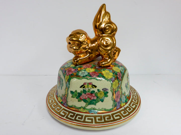 Famille Rose Floor Ginger Jar