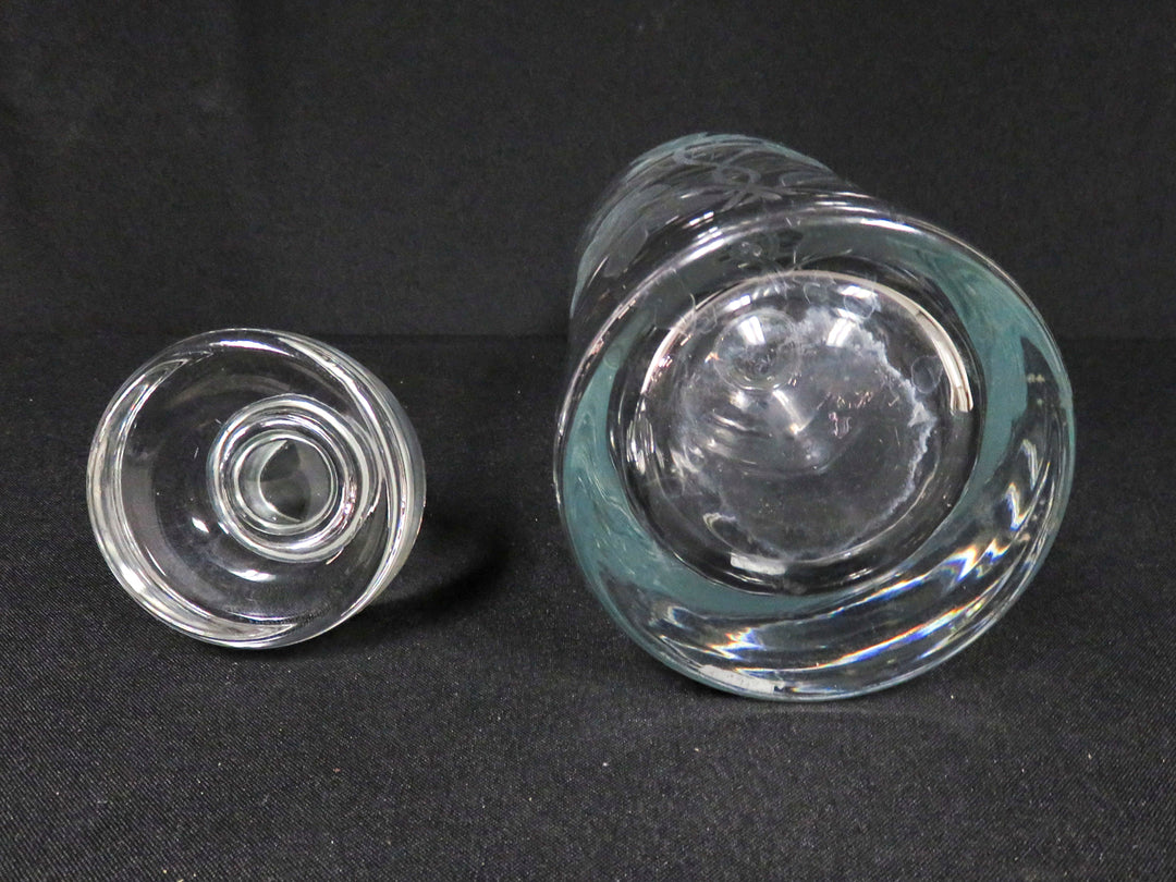 Glass Daffodil Decanter