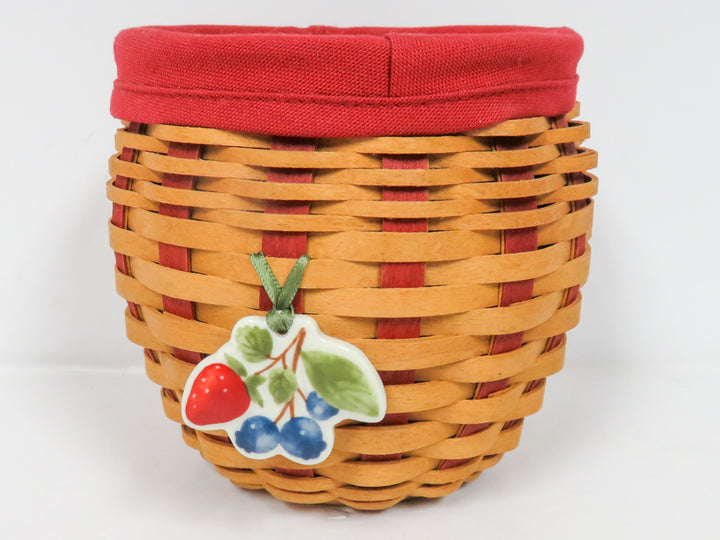 Longaberger Strawberry Basket
