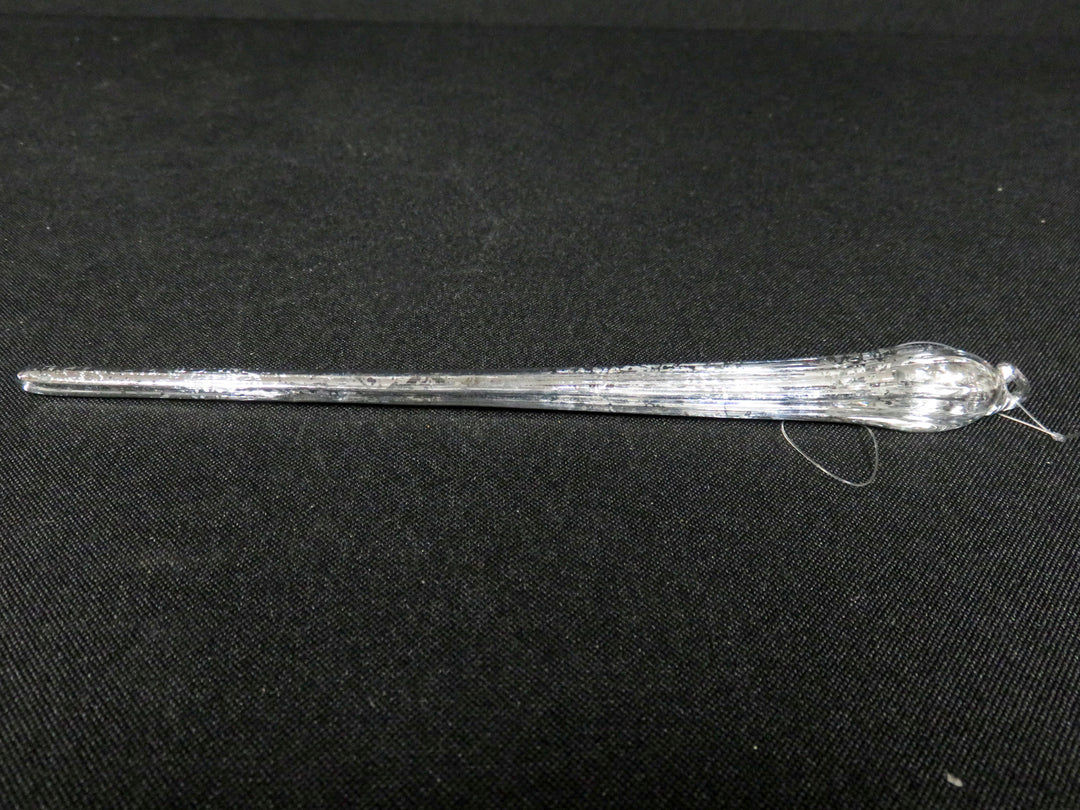 Mercury Glass Icicle Ornaments