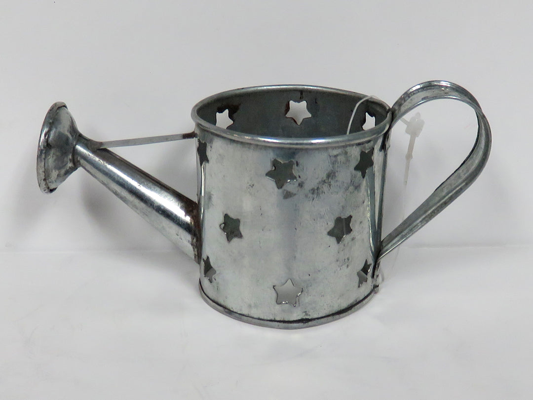 Tin Bird House & Watering Can Ornaments