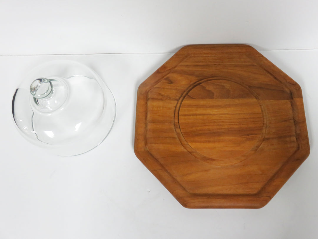 Glass Domed Cheese Board