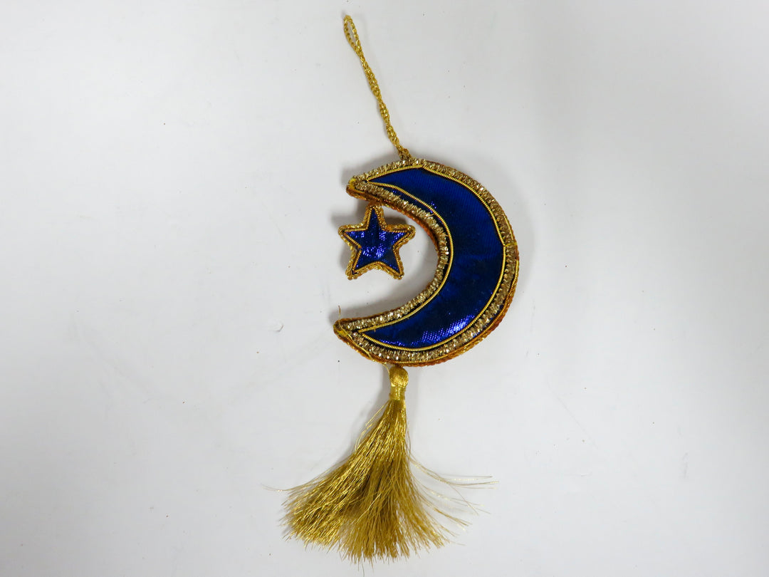 Moon & Star Ornament Set