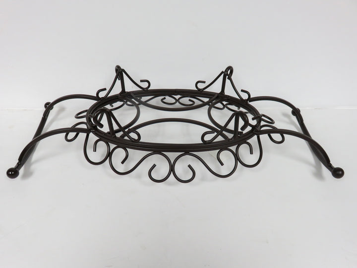 Oval Server on Stand