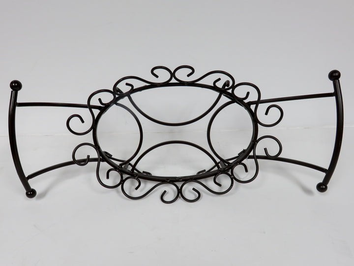 Oval Server on Stand